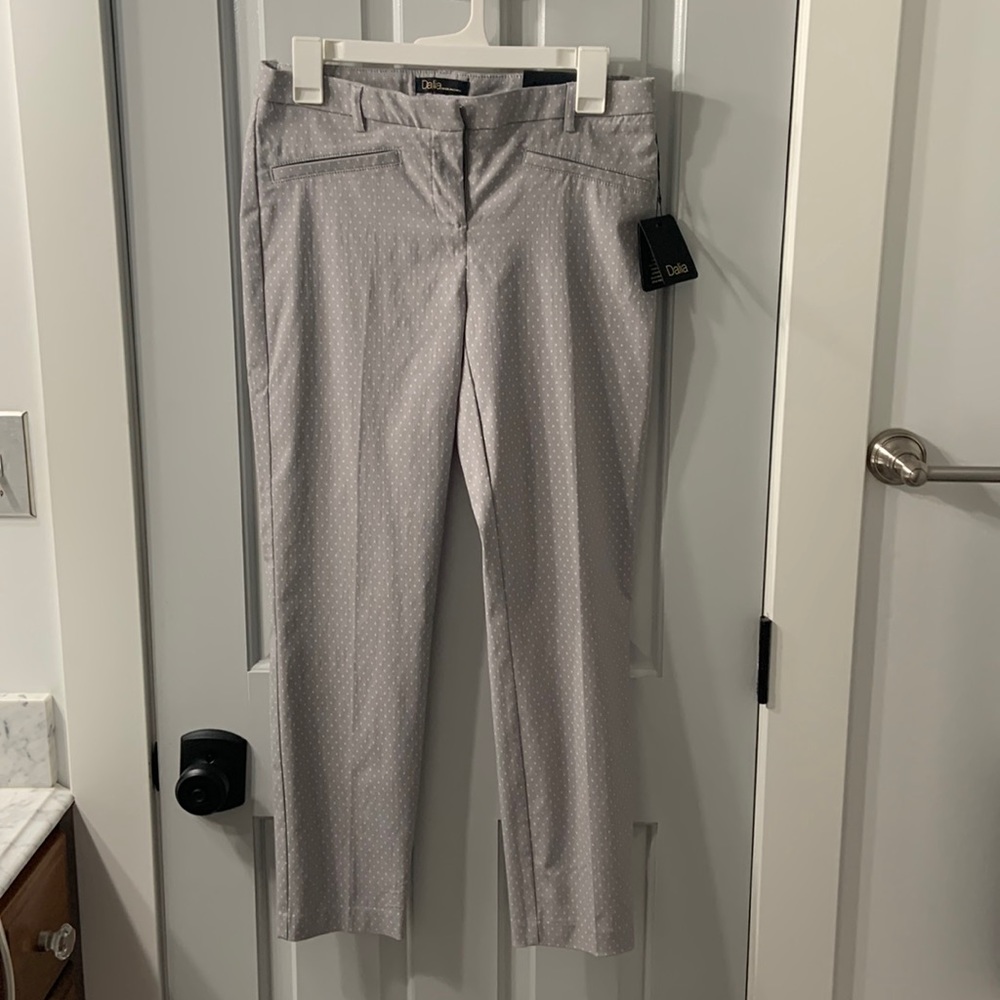 Dalia straight ankle dress pant